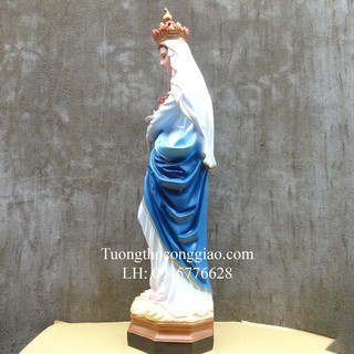 Tượng Đức Mẹ La Vang Cổ 80cm Composite