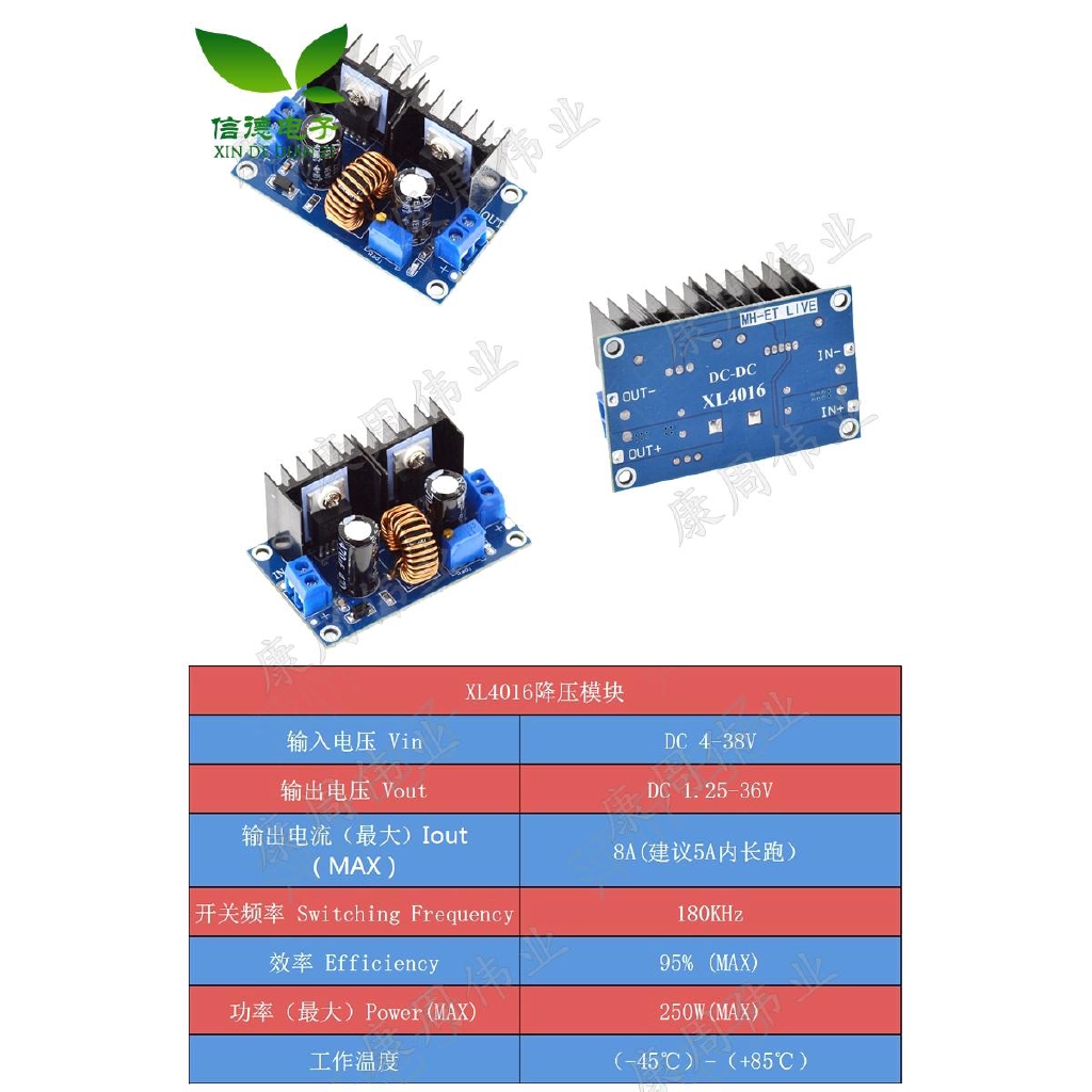 Mô đun hạ áp Xh-m 401 Dc-dc với công suất cao tiện lợi