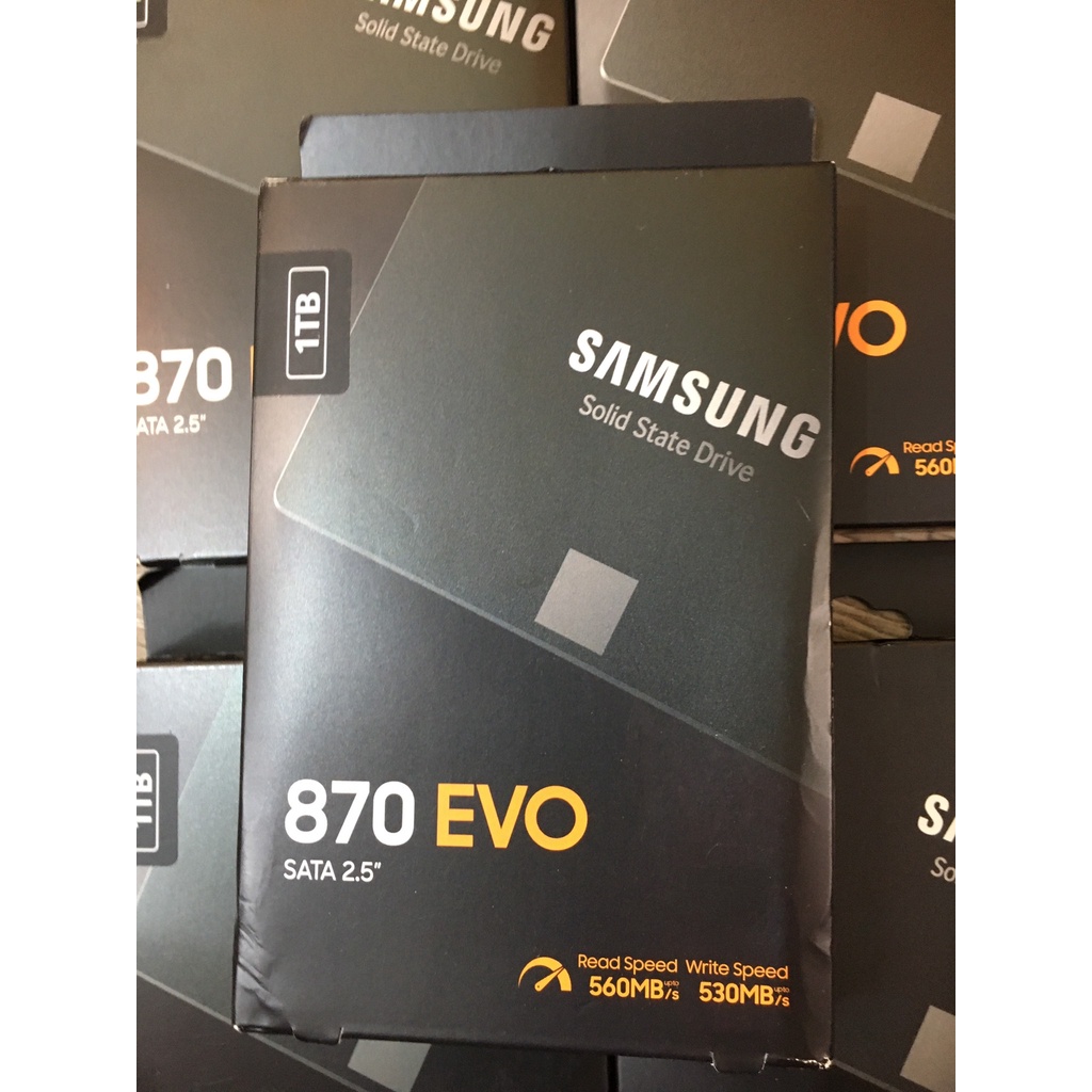 Ổ cứng SSD Samsung 870 EVO 1T/500GB/250G SATA III 6Gb/s 2.5 inch  BH 5 NĂM