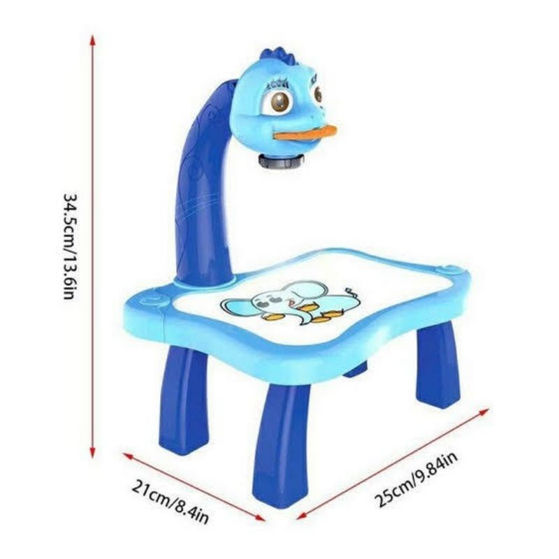 Bàn vẽ thông minh cho bé - bàn vẽ có đèn chiếu thông minh, kích thích hứng thú học tập cho bé