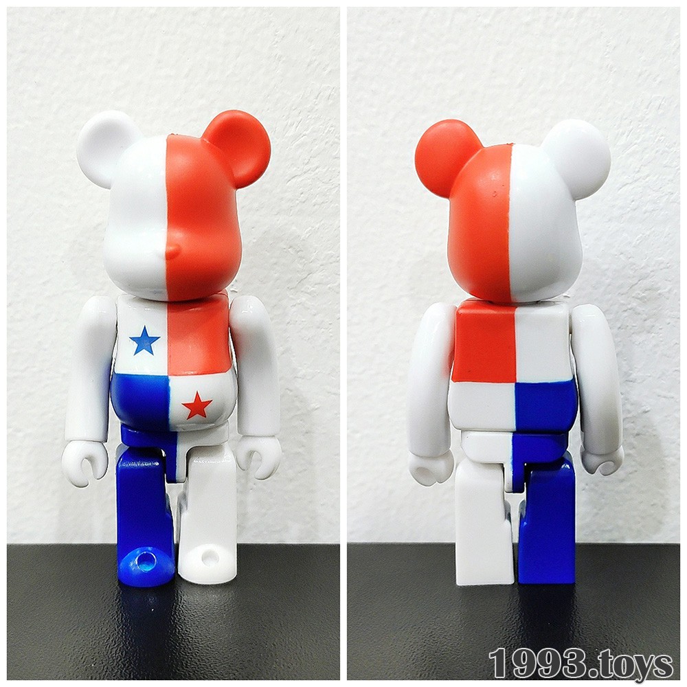 Mô hình BE@RBRICK chính hãng Medicom Toys - Bearbrick 100% Series 40 - Flag Panama