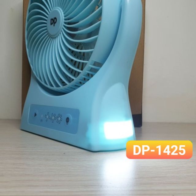 Quạt Sạc Tích Điện Để Bàn DP-1425B