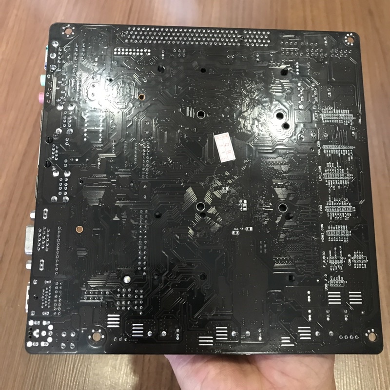 Main ITX công nghiệp D2550, HDMI, VGA, 17x17cm