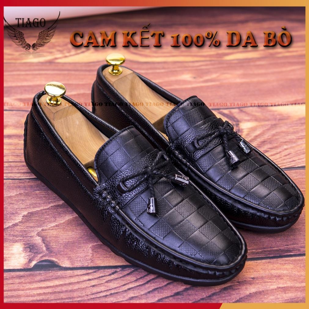 giày lười nam da bò ⚡FRESHIP⚡cao cấp sang trọng lịch lãm phong cách hàn quốc , giày cưới siêu đẹp đế khâu 🎍