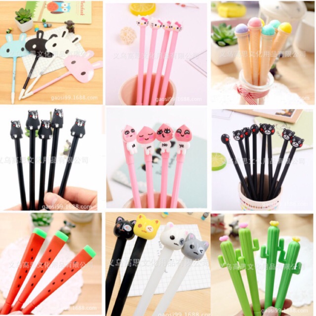 Combo 1000 bút xinh ( 50 mẫu)