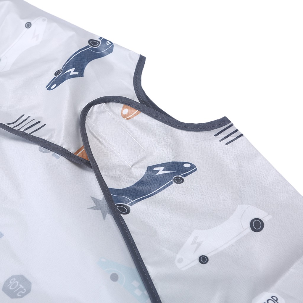 Yếm ăn trải bàn chống thấm nước đáng yêu cho bé