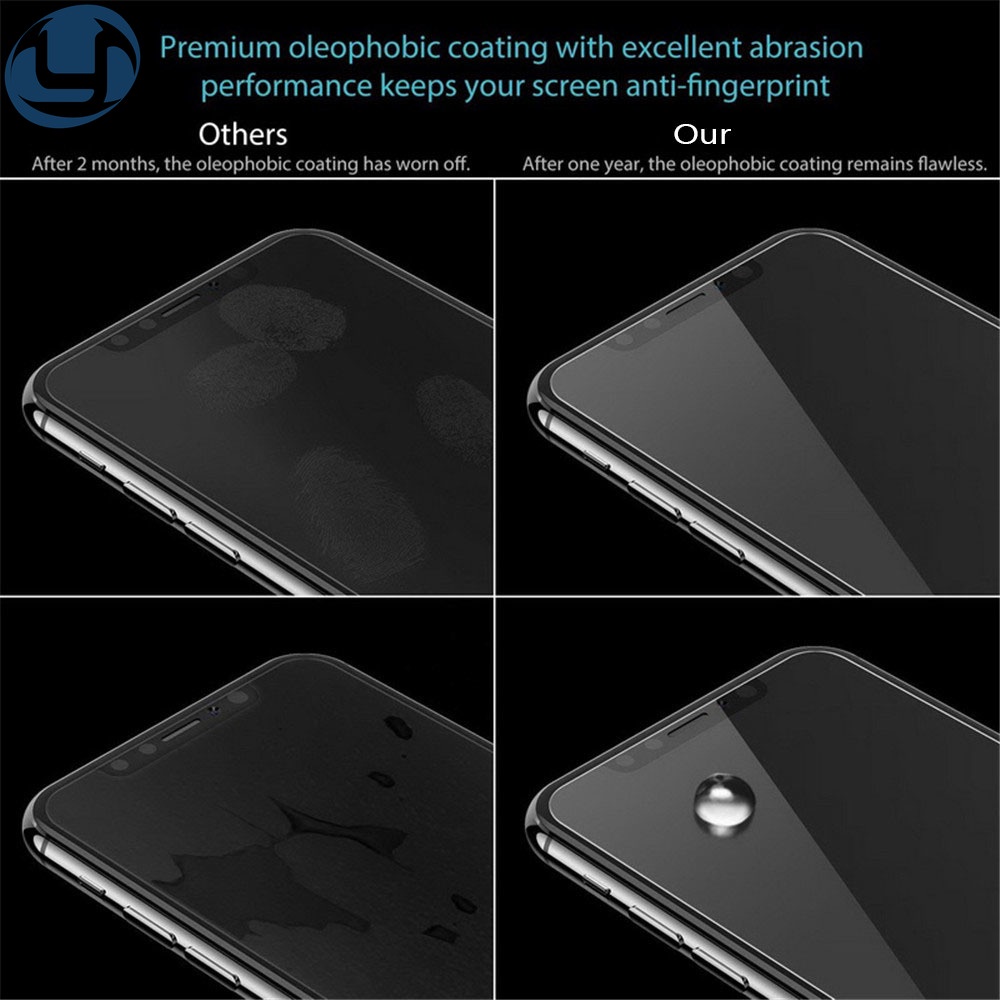 Kính bảo vệ trên iPhone 6 6s 7 8 Plus SE 2020 X XS Max 11 12 Pro Max MIni Screen Protector Film