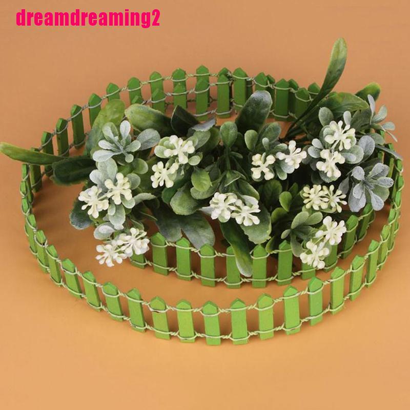 Mô Hình Hàng Rào Gỗ Mini Trang Trí Nhà Búp Bê