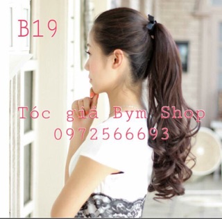 Tóc giả buộc xoăn đuôi