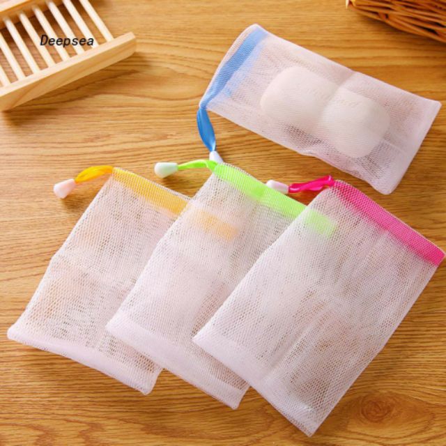 Túi lưới đựng xà bông