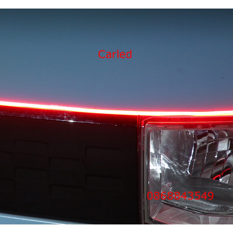 Led dây silicon dẹp độ daylight mí đèn xe ô tô các loại 60cm-80cm-100cm-120cm-150cm-200cm