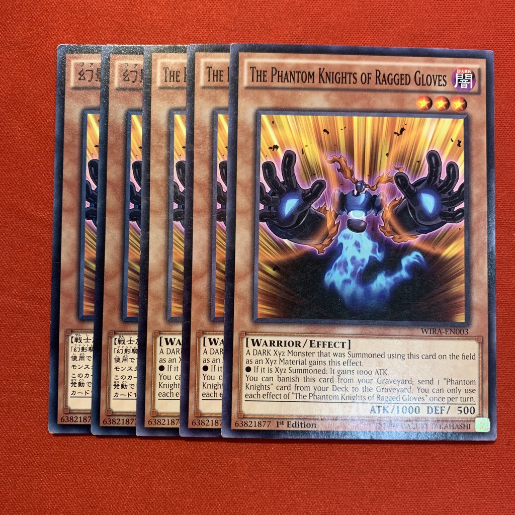 [EN-JP][Thẻ Bài Yugioh Chính Hãng] The Phantom Knights Of Ragged Gloves