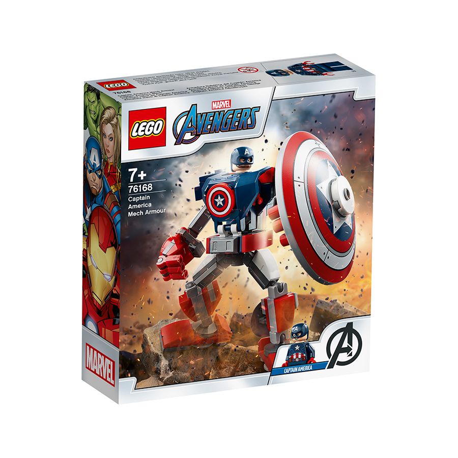 LEGO SUPERHEROES - Chiến giáp Captain America 76168