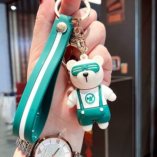 Móc khóa gấu cặp dễ thương
