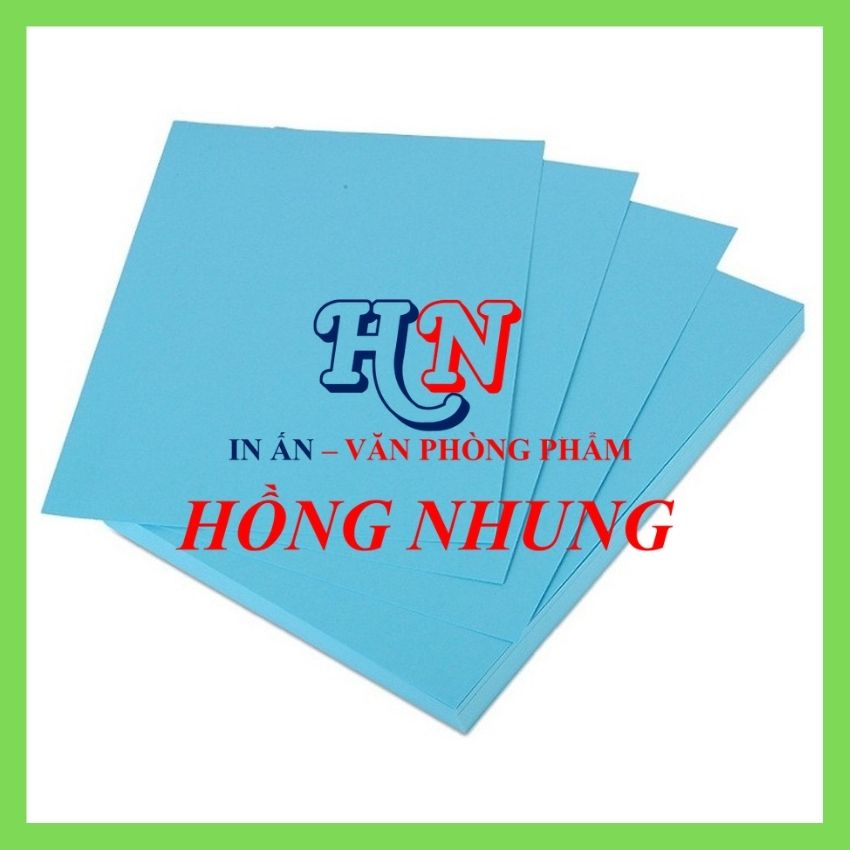 Bìa Thái A4, Xấp 100 Tờ, Định Lượng 180 gsm, giúp bạn in ấn, photo, Trang Trí