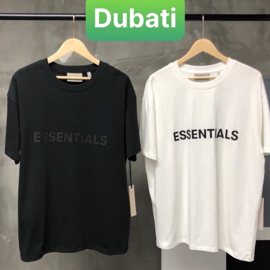 ÁO THUN PHONG CÁCH PHOM FORM RỘNG NAM NỮ ESSENTIALS SIÊU HOT MÙA HÈ 2022 - DUBATI FASHION