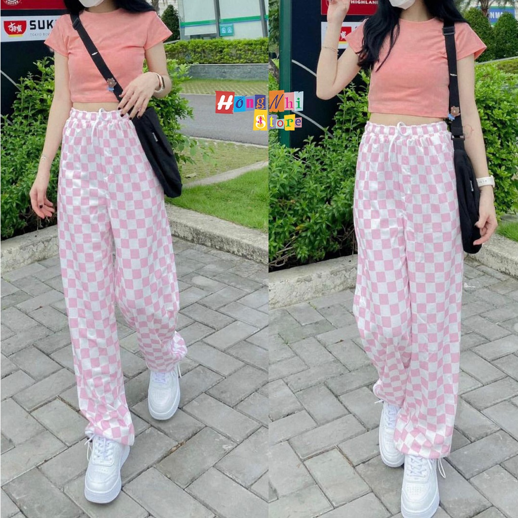 Set Bộ Áo Croptop Body Phối Quần Jogger 3D Dây Rút Lai Dáng Rộng Ulzzang - MM