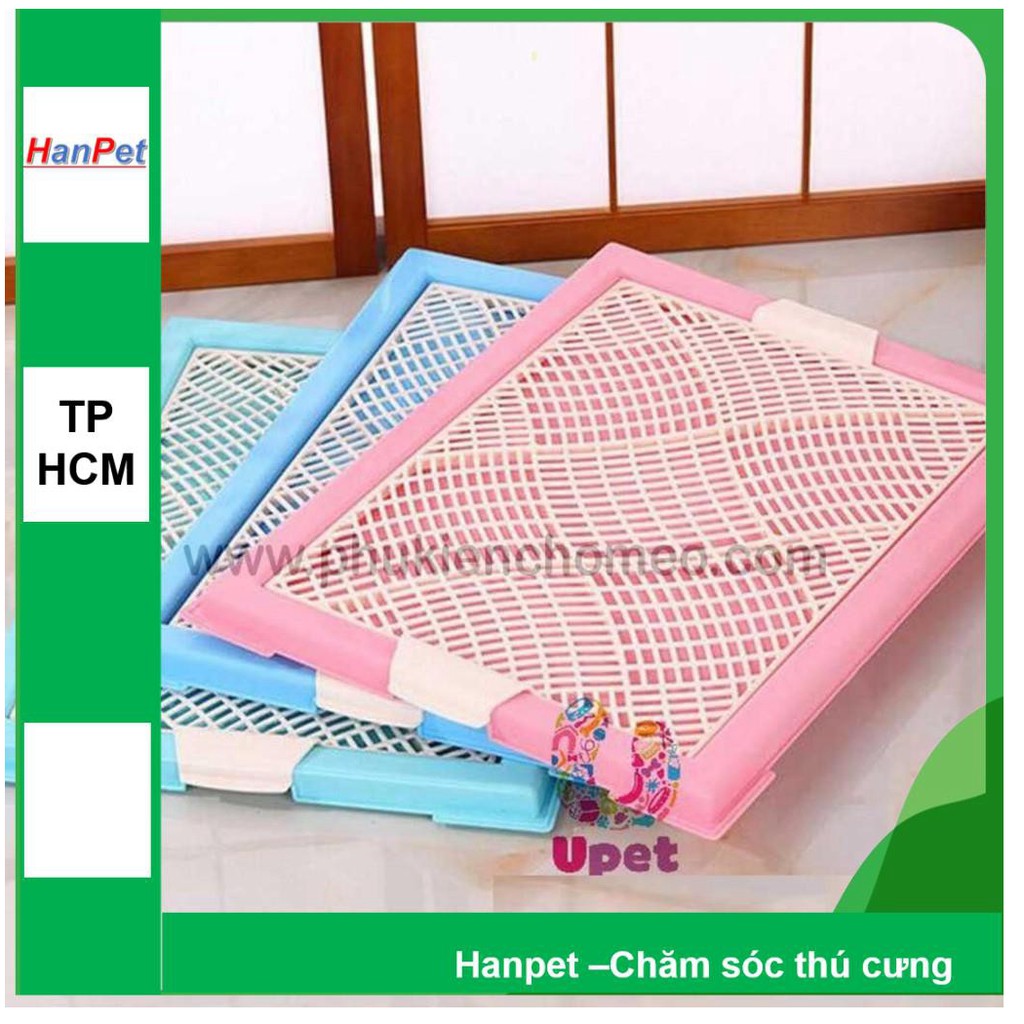 HN-SP1412 - Khay vệ sinh dẹt chéo nhỏ 46x34x2 (mạng) ( BP104 ) (hanpet 4711551)