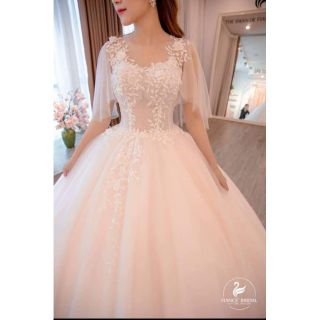 Áo cưới hàng tiệc tùng bồng tự nhiên