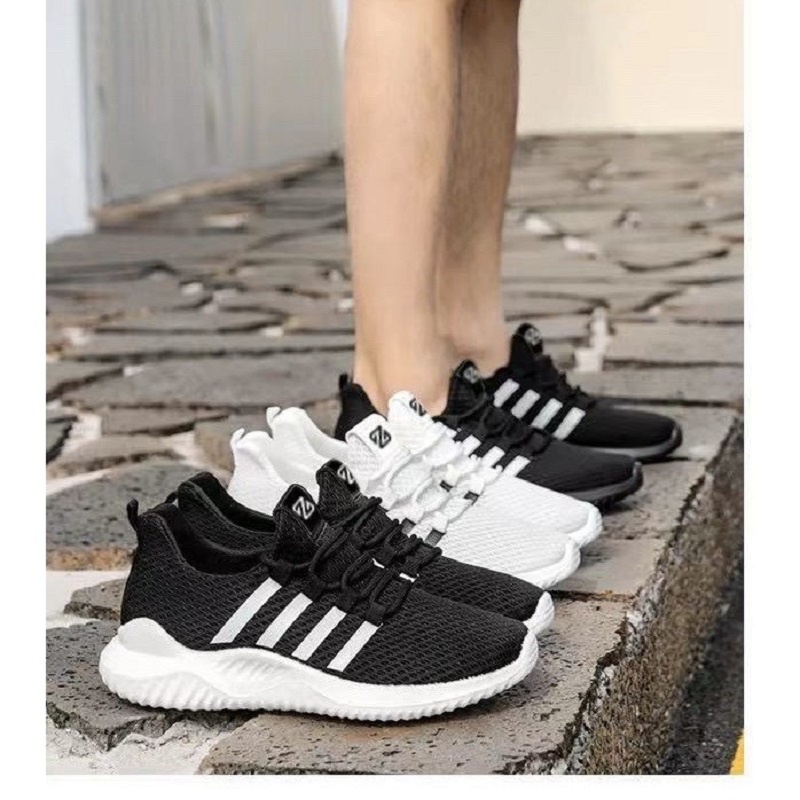 (Có 2 Màu) Giày Thể Thao Sneakers Nam thoáng khí