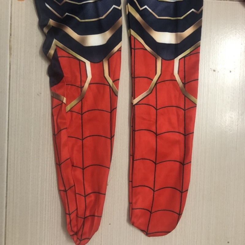 Đồ siêu nhân cho bé trai quần áo siêu nhân nhện liền kèm mũ trùm COSPLAY2101