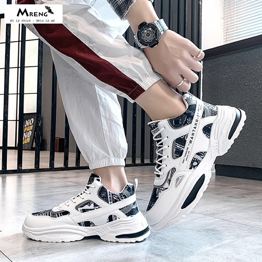 GIÀY THỂ THAO NAM SNEAKER TĂNG CHIỀU CAO - MRENG MS01