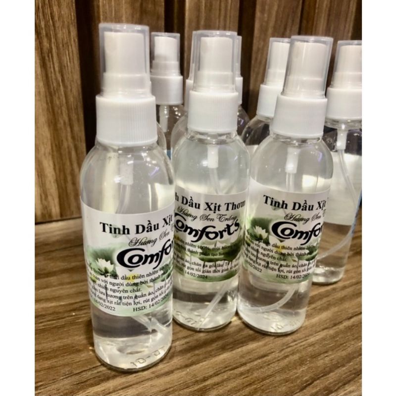 Comfor hương sen trắng xịt thơm quần áo 100ml
