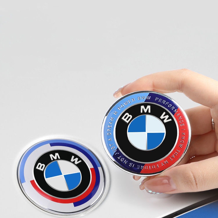 Logo Xe Hơi BMW Kỷ Niệm 50th/5 series/3 series/6 series/GT/X5/X3/X1/M5/M3 Chất Lượng Cao