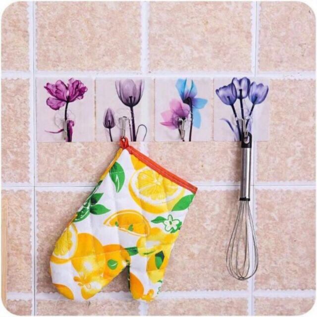 Combo 4 Móc dán tường 3D siêu dính siêu chắc