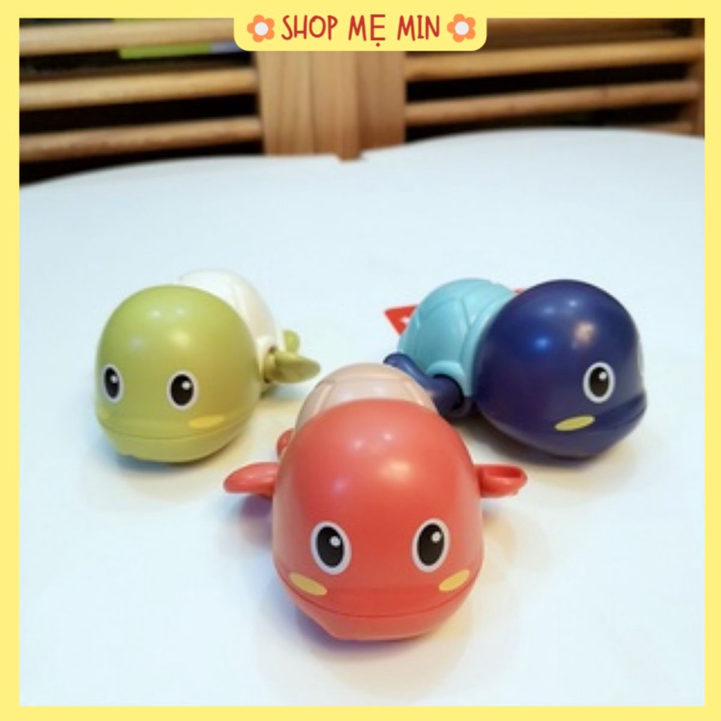 Đồ chơi nhà tắm rùa biết bơi trong nước vặn cót cho bé - SHOP MẸ MIN