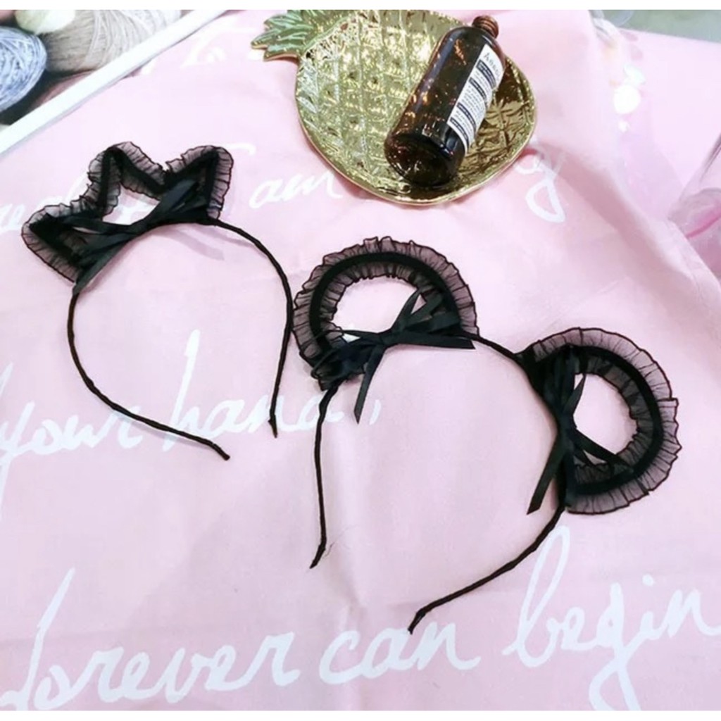 Cài Dễ Thương Voan Nơ