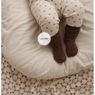 Set 4 đôi tất bắp Peekaboo