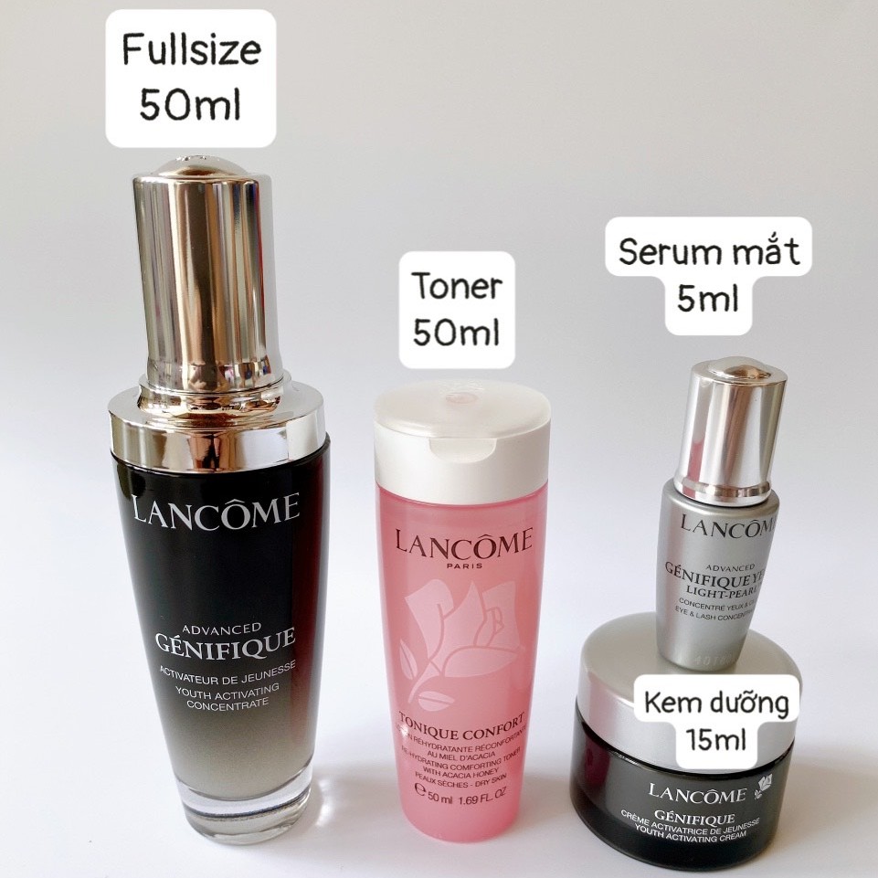 Bộ dưỡng da Lancome giúp trẻ hóa làn da, chống lão hóa và căng bóng Lancome Skin Glowcation