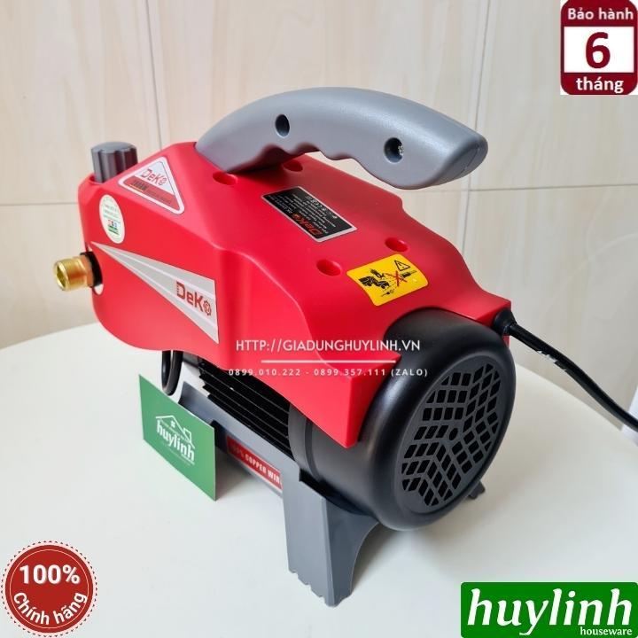 Máy xịt rửa xe chỉnh áp Deko DK-2800RS - 2800W - Tặng béc xịt máy lạnh