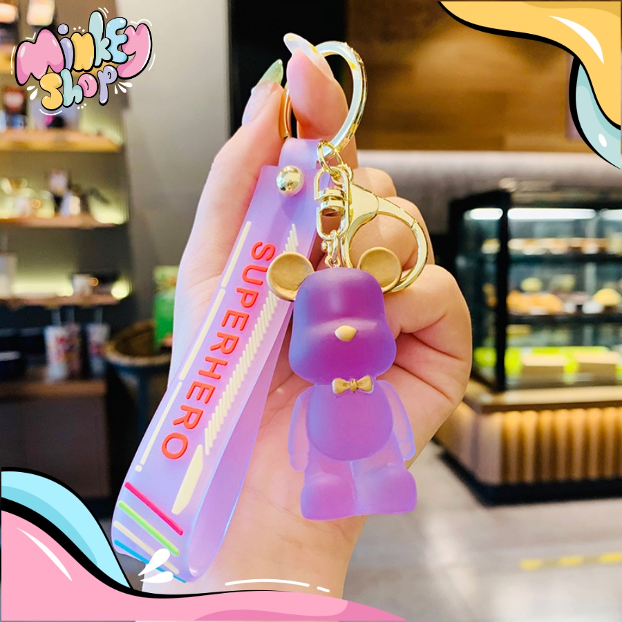 Móc Khóa Cao Cấp Hình Kaws phụ kiện Túi Xách dễ thương - MinKey