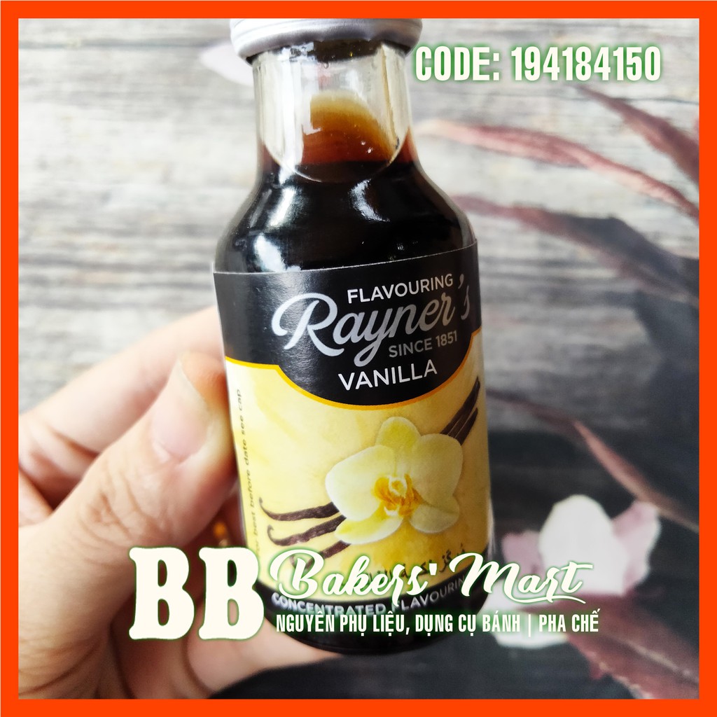 [Mã 77FMCGSALE1 giảm 10% đơn 250K] Hương mùi VANI VANILLA Rayner's - Chai 28ml | BigBuy360 - bigbuy360.vn