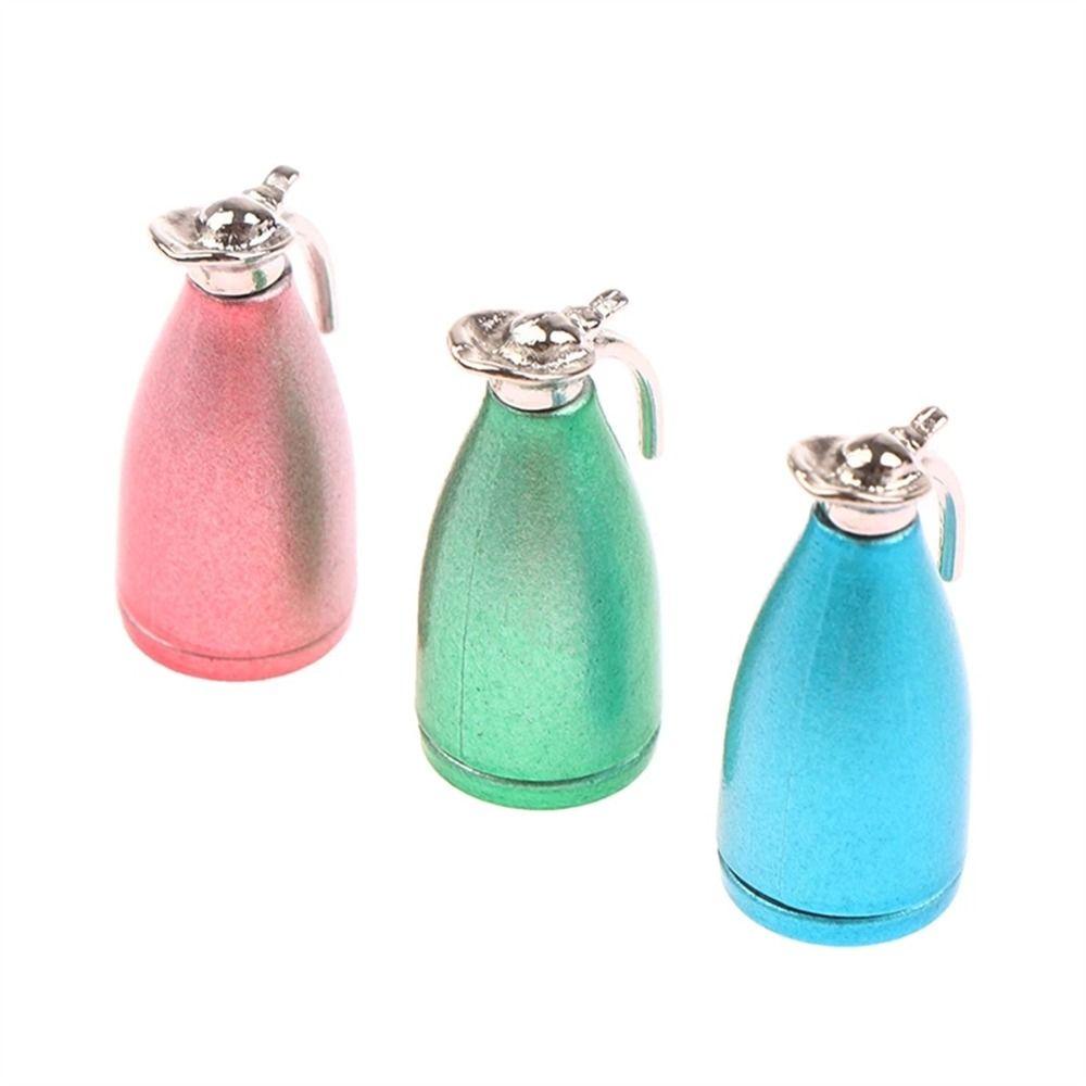 Ấm Đun Nước Mini Trang Trí Nhà Búp Bê 1 / 12