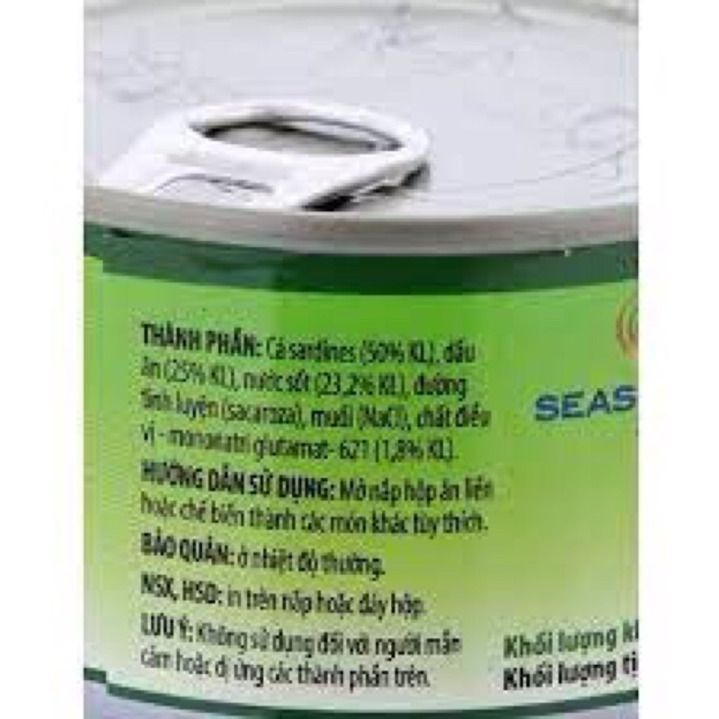 Cá Biển Ngâm Dầu Seaspimex