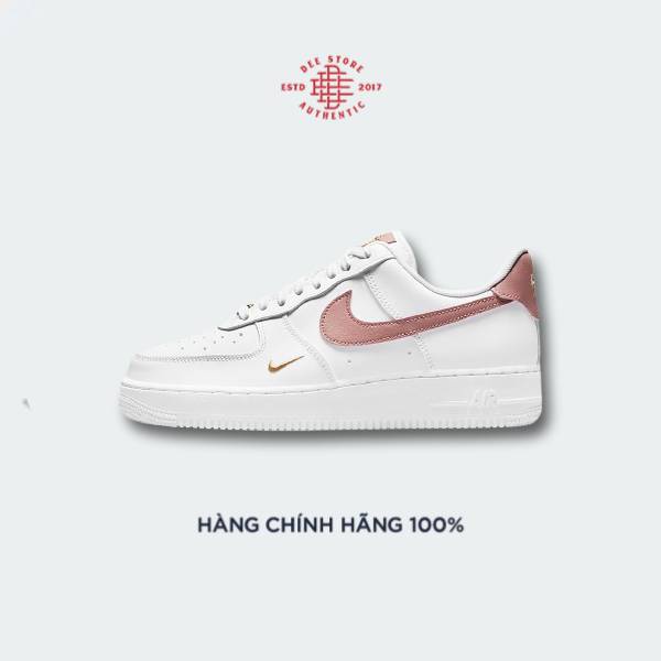 Giày thể thao AF1 Hồng essental Rust Pink Nữ cổ thấp hot trend 2022 đế cao su cao cấp tôn dáng FullBoxBill