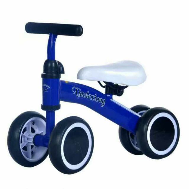 Xe cân bằng tập đi cho bé-Xe chòi chân cho bé 4 bánh thăng bằng mini giúp trẻ em 1 2 3 tuổi đi tự cân bằng không đổ