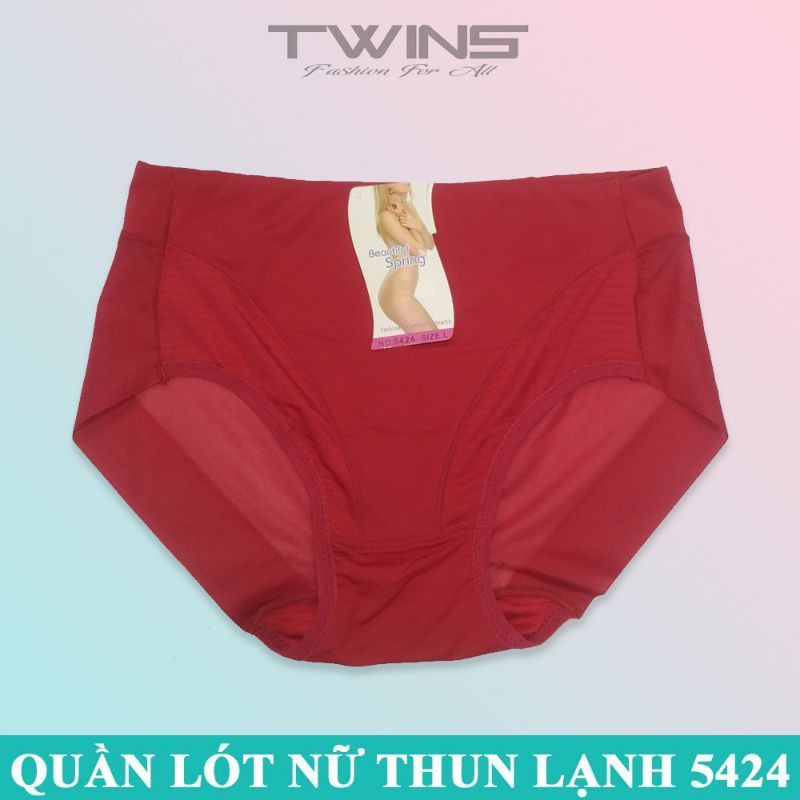 5424 combo 10 quần lót nữ lưng cao ko viền gân chất điều hoà mát nhẹ