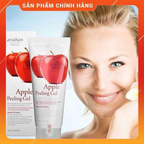 CHÍNH HÃNG  Gel Tẩy Tế Bào Chết Chiết Xuất Từ Táo Đỏ Arrahan Apple Peeling Gel 180ml