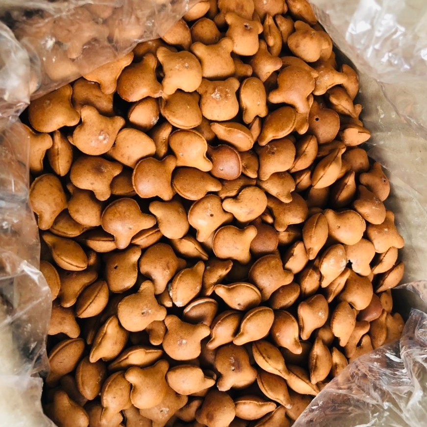 1kg bánh gấu ca cao nhân kem giòn béo