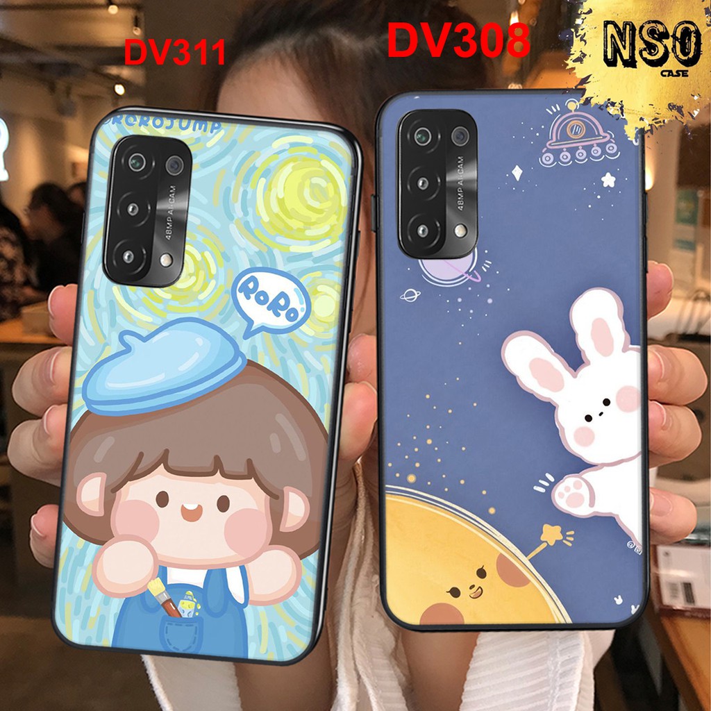 🔥 SIÊU GIẢM GIÁ 🔥 Ốp Oppo A74 - Oppo A54 In hình Gấu Siêu Đáng Yêu Cute