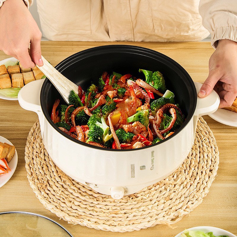 Nồi Lẩu Mini Cắm Điện Đa Năng Lớp Chống Dính Teflon Cao cấp