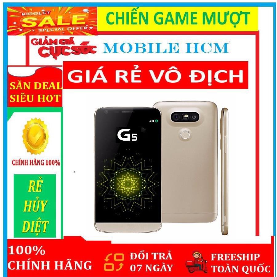 Điện Thoại LG G5 Ram 4Gb Chính Hãng Mới Tinh Chiến Game Mượt-Bảo hành 1 năm