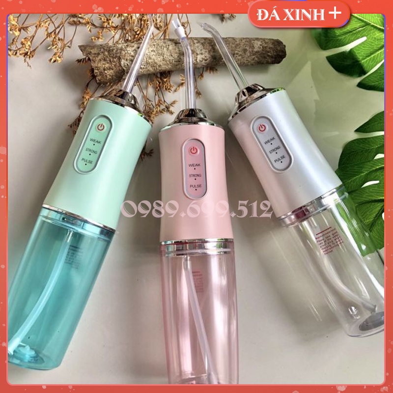 Máy Tăm Nước Vệ Sinh Răng Miệng Cầm Tay Tiện Dụng