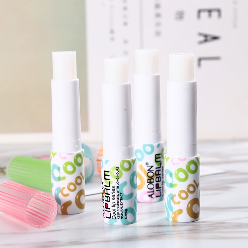 [Hàng mới về] Son dưỡng môi không màu trong suốt ALOBON