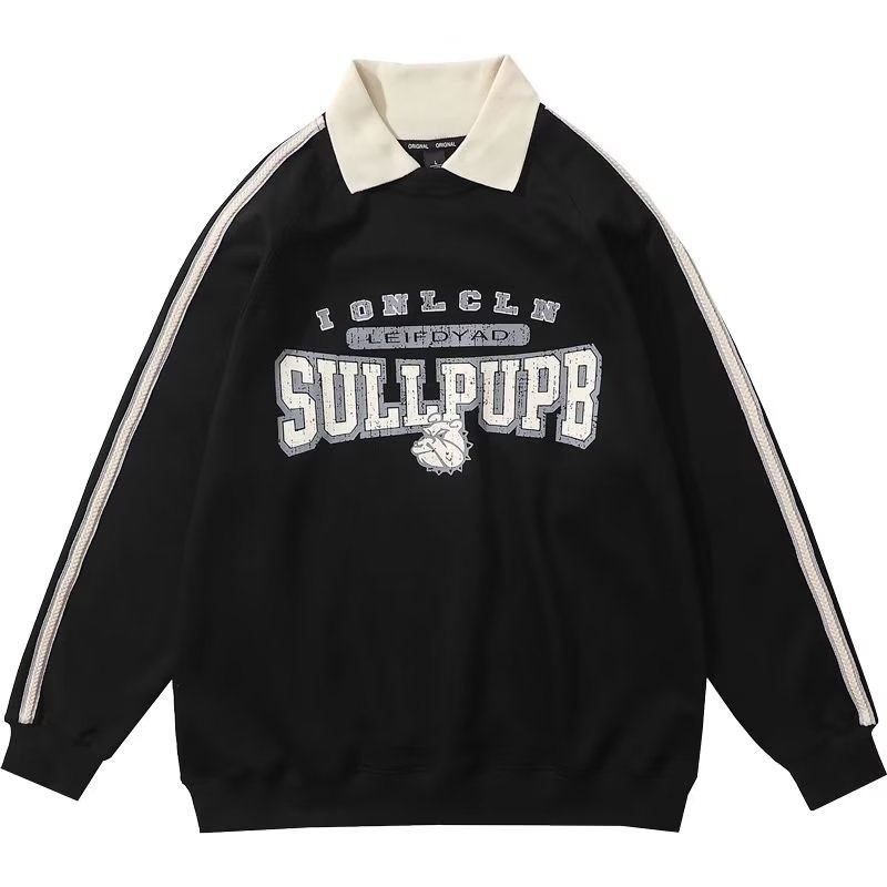 Áo Sweater Tay Dài Dáng Rộng Phong Cách Thời Trang Hàn Quốc Cho Nam Giới Có Size M-2xl