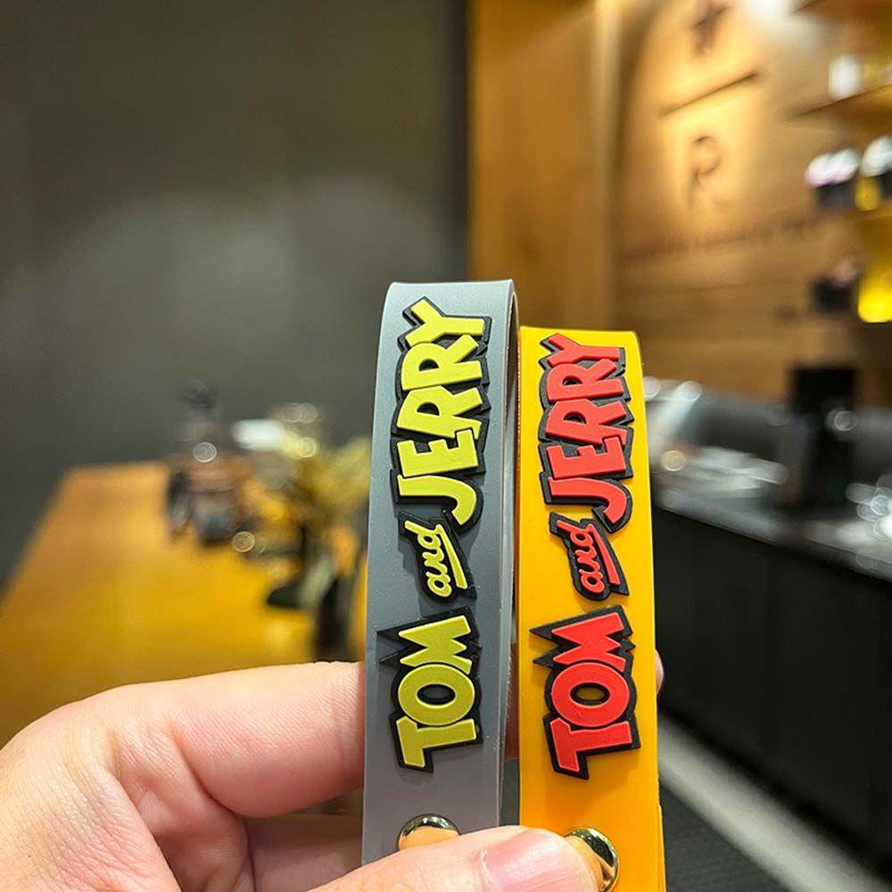 DARNELL Móc Khóa Hình Mèo Hoạt Hình Tom Dễ Thương